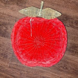 Red Apple Basket